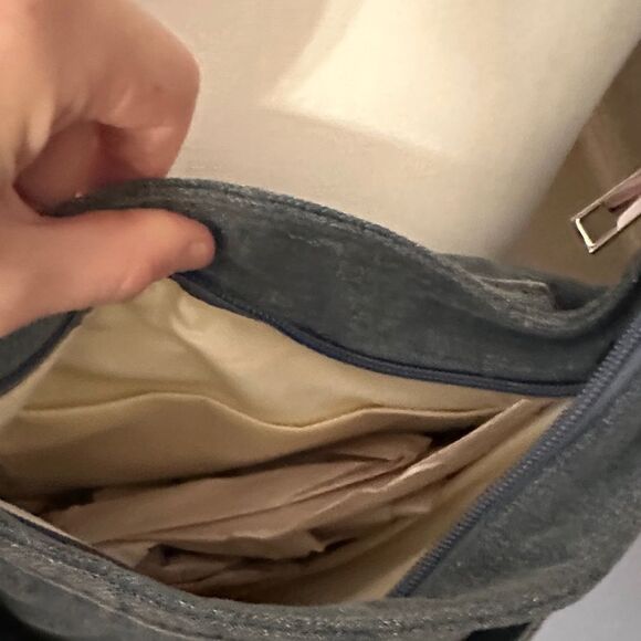 Denim Stylish Blue Women's purse NWOT - Picture 6 of 12